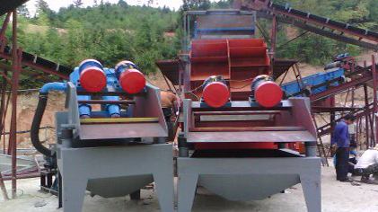 脫水篩用戶現場圖 脫水篩用戶現場圖(tú)