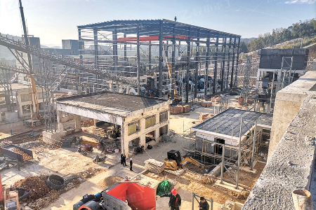 湖南寧鄉時（shí）產800噸洗砂回收零排放（fàng）項（xiàng）目